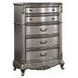 Ariadne Antique Platinum 5 Drawer Chest
