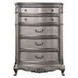 Ariadne Antique Platinum 5 Drawer Chest