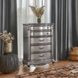 Ariadne Antique Platinum 5 Drawer Chest