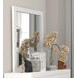 Casilda White Square Dresser Mirror