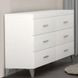 Casilda White 6 Drawer Dresser