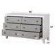 Katia Rustic Gray and Weathered White 6 Drawer Dresser