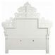 Vanaheim Beige and Antique White Upholstered Panel Bedroom Set