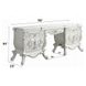 Vanaheim Antique White 7 Drawer Vanity Desk