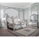 Valkyrie Antique Platinum Upholstered Panel Bedroom Set