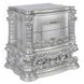 Valkyrie Antique Platinum 2 Drawer Nightstand