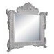 Valkyrie Antique Platinum Rectangular Dresser Mirror