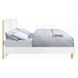 Gaines White King Panel Bed
