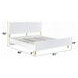 Gaines White King Panel Bed