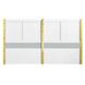 Gaines White Queen Panel Bed