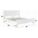 Gaines White Queen Panel Bed
