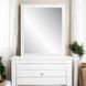 Gaines White Rectangular Dresser Mirror
