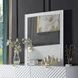 Gaines White Rectangular Dresser Mirror