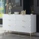 Gaines White 6 Drawer Dresser