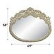 Sorina Antique Gold Oval Wall Mirror