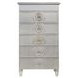 Varian Silver 5 Drawer Chest