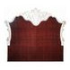 Vendome Cream and Antique Pearl King Upholstered Panel Bed