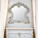 Vendome Antique Pearl Arched Wall Mirror