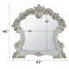 Vendome Antique Pearl Arched Wall Mirror
