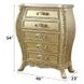 Cabriole Gold 5 Drawer Chest