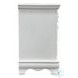 Flora White 2 Drawer Nightstand