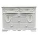Flora White 6 Drawer Dresser