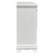 Flora White 6 Drawer Dresser