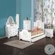Flora White 5 Drawer Chest
