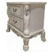 Dresden Bone White 2 Drawer Nightstand