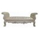 Dresden Gray Upholstered 78" Bed Bench with Nailhead Trim