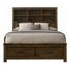 Merrilee II Oak King Bookcase and Storage Bed