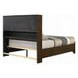 Merrilee II Oak Queen Bookcase and Storage Bed