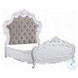 Latisha White Queen Upholstered Bed