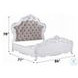 Latisha White Queen Upholstered Bed