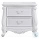 Latisha White 2 Drawer Nightstand