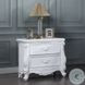 Latisha White 2 Drawer Nightstand