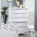 Latisha White 5 Drawer Chest