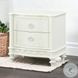 Dorothy Ivory 2 Drawer Nightstand