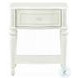 Dorothy Ivory 1 Drawer Nightstand