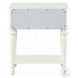 Dorothy Ivory 1 Drawer Nightstand
