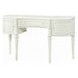 Dorothy Ivory 3 Drawer Vanity Desk with Mirror