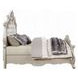 Bently Champagne King Upholstered Panel Bed