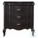 Chelmsford Black Antique 3 Drawer Nightstand