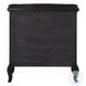 Chelmsford Black Antique 3 Drawer Nightstand