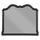 Chelmsford Antique Black Arched Dresser Mirror