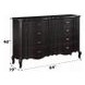 Chelmsford Black Antique 8 Drawer Dresser
