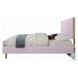 Gaines Pink High Gloss Full Panel Bed