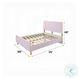 Gaines Pink High Gloss Full Panel Bed