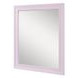 Gaines Pink Rectangular Dresser Mirror