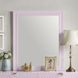 Gaines Pink Rectangular Dresser Mirror